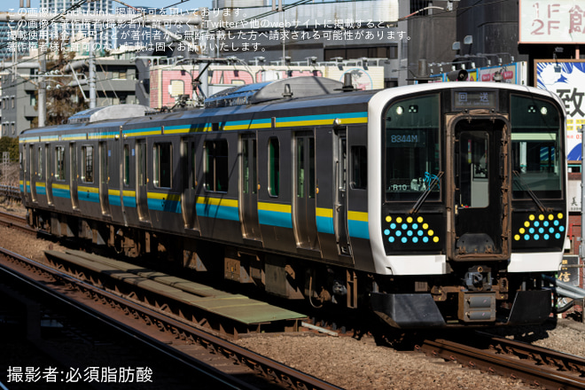 を高田馬場駅で撮影した写真
