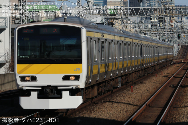 を阿佐ヶ谷駅で撮影した写真