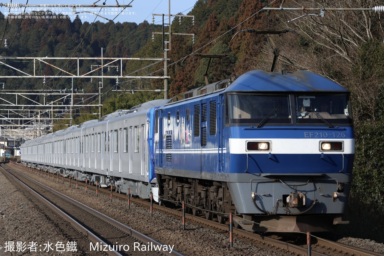 【東武】90000系91001F甲種輸送の拡大写真