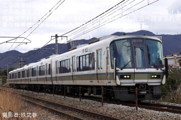 【JR西】221系NA408編成下関総合車両所本所入場回送