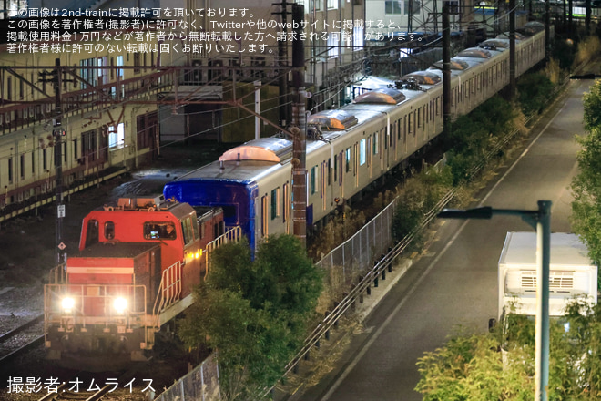 を新鶴見機関区で撮影した写真