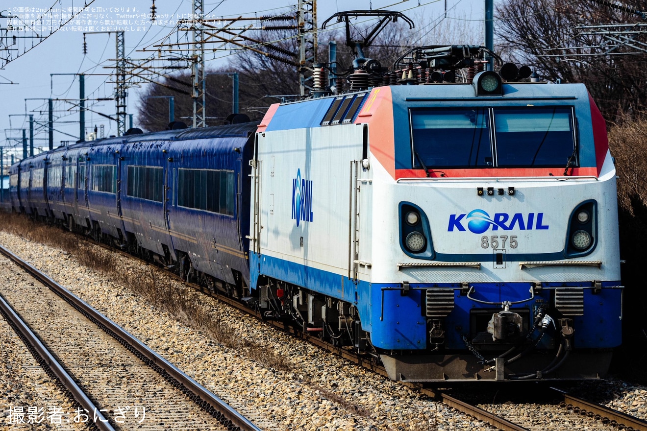 【KORAIL】「レールクルーズヘラン」1号編成が大田鉄道車両整備団へ入場の拡大写真