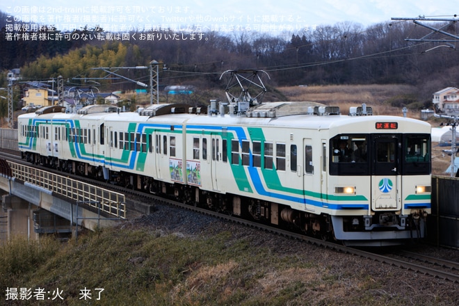 【阿武急】8100形A-15+A-17編成が東北本線の郡山まで試運転を不明で撮影した写真