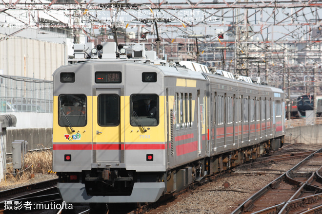 【東急】1000系1019F長津田車両工場出場試運転を鷺沼駅で撮影した写真