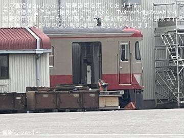 【近江】元西武2000系2419Fが赤電色に