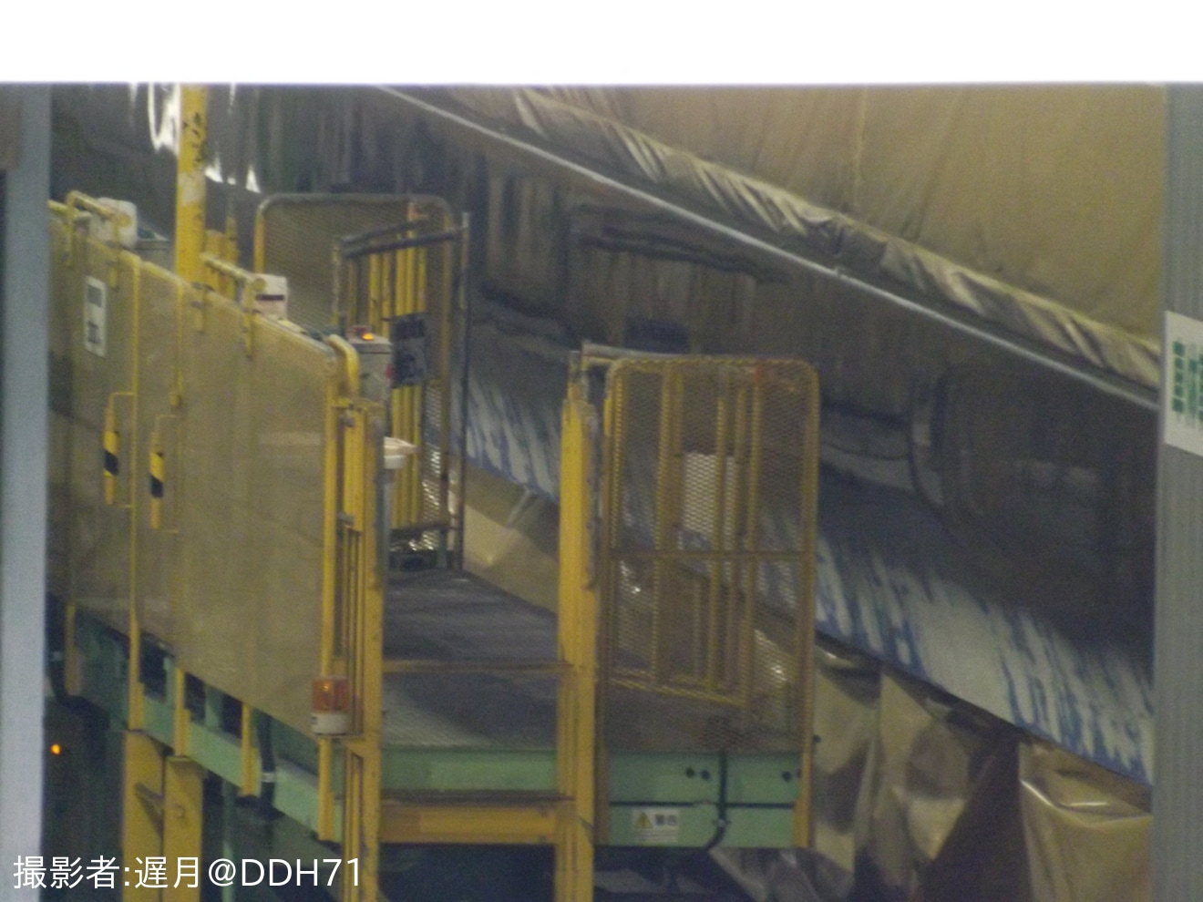 【JR東】255系Be-03編成大宮総合車両センターで再塗装の拡大写真