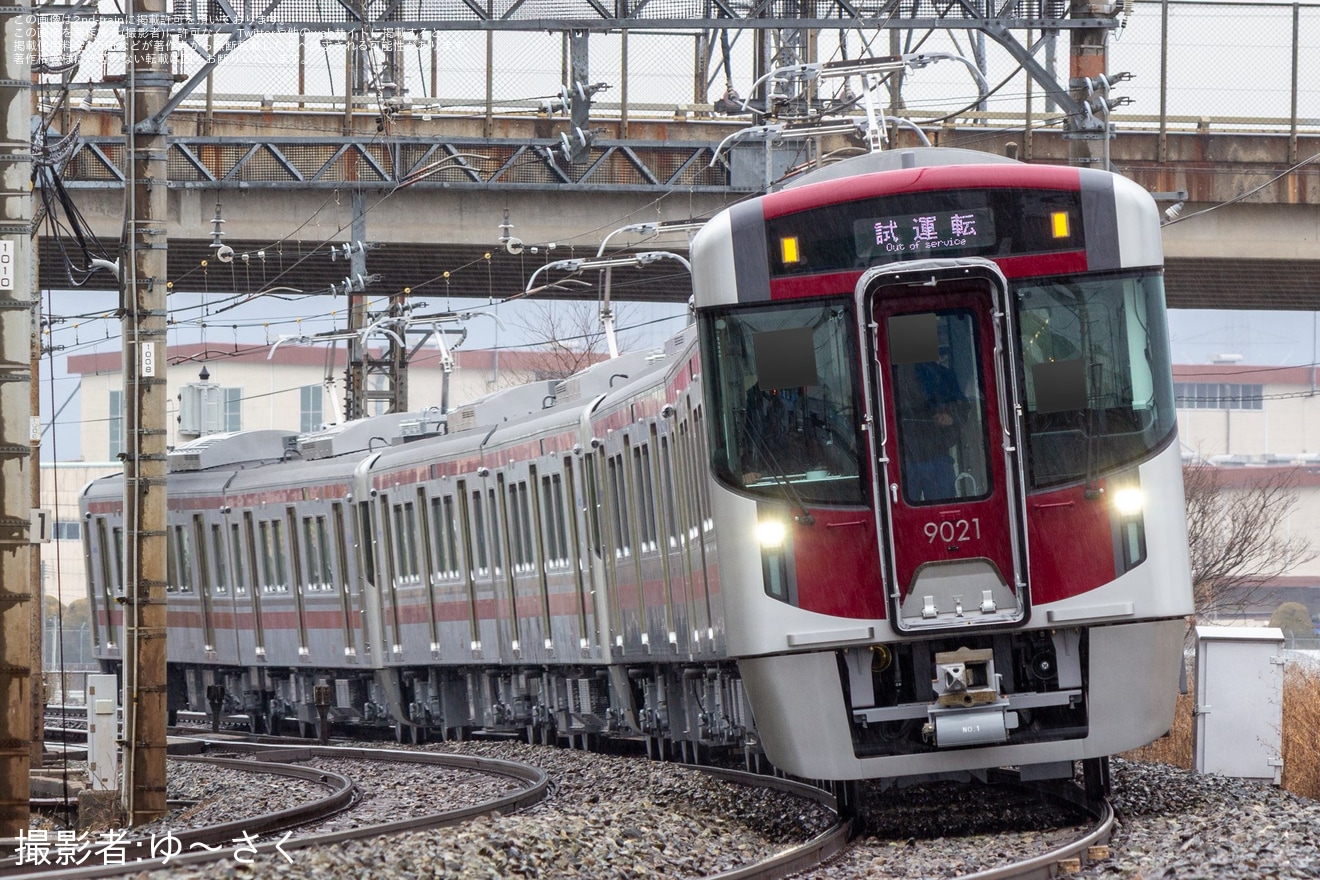 【西鉄】9000形増備車9021F・9119F・9120F新製試運転の拡大写真