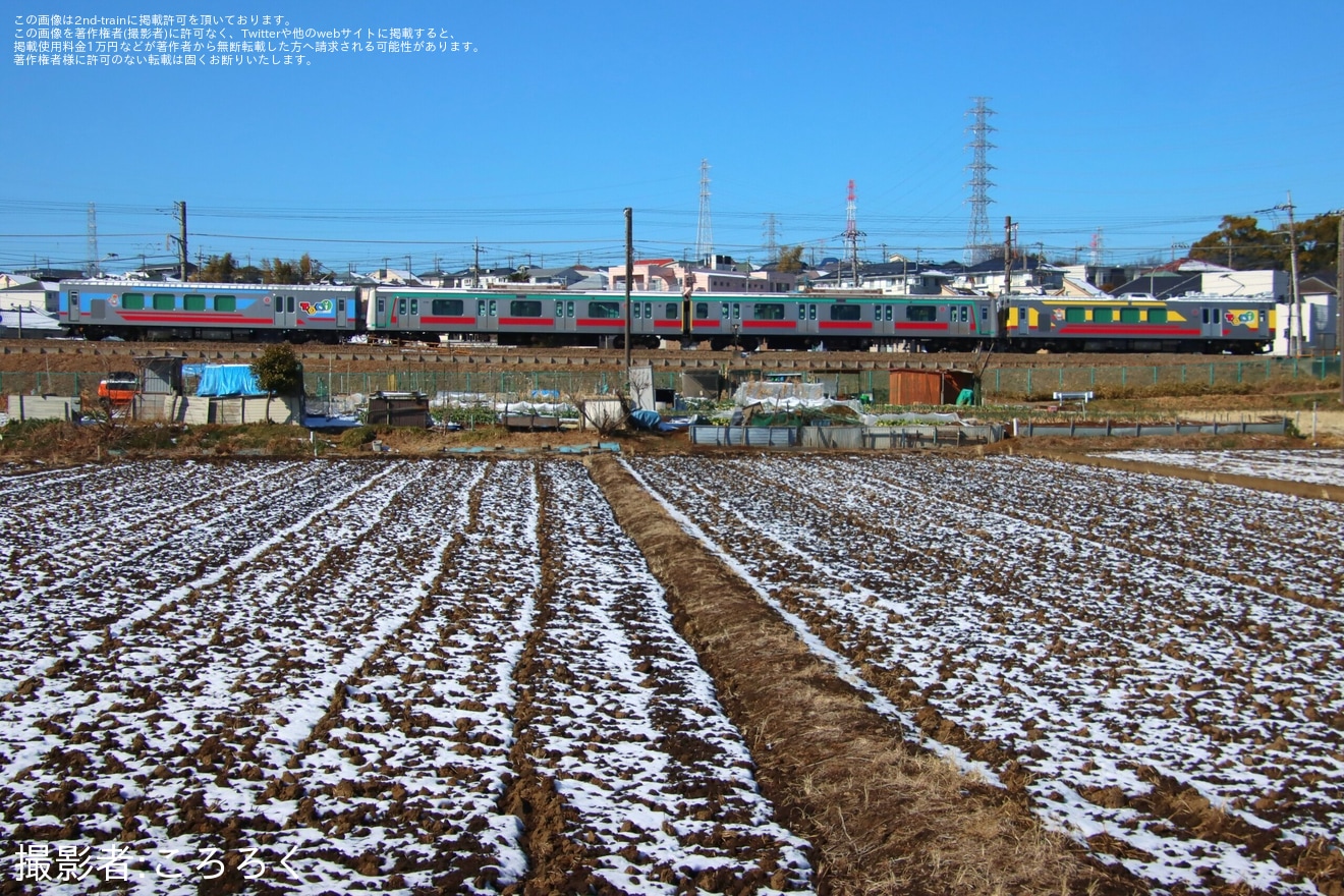 【東急】5000系5109Fの先頭車2両(5009-5109)が恩田へ回送の拡大写真