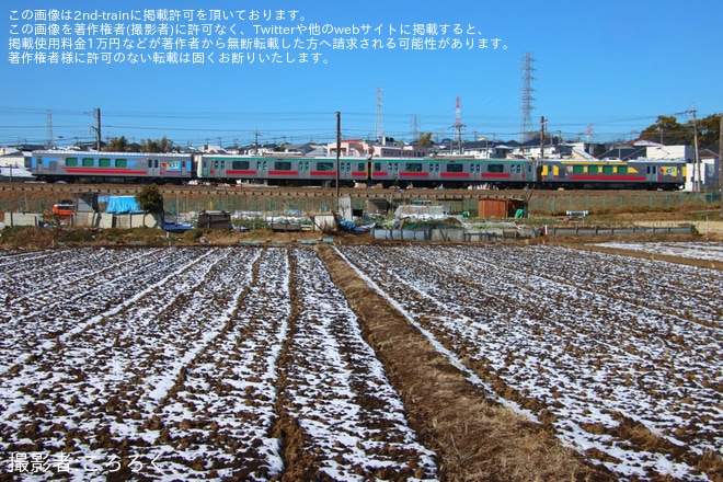 【東急】5000系5109Fの先頭車2両(5009-5109)が恩田へ回送（1枚目）