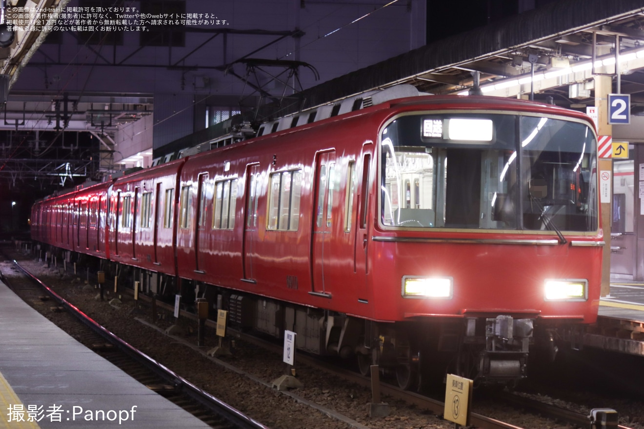 【名鉄】6800系6810Fと6500系6501Fが大江へ回送の拡大写真