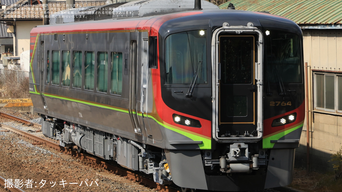 JR四】2700系2764号車が検査を終えて多度津工場出場 |2nd-train鉄道