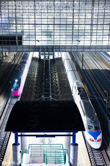 【韓国SRT】SRT向け新型高速電車EMU-320が試運転の一環として首都圏（光明）へ