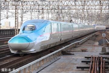 【JR東】荷物専用新幹線（はこビュン向け）に改造されたE3系L69編成とE5系U7編成が東京まで運転