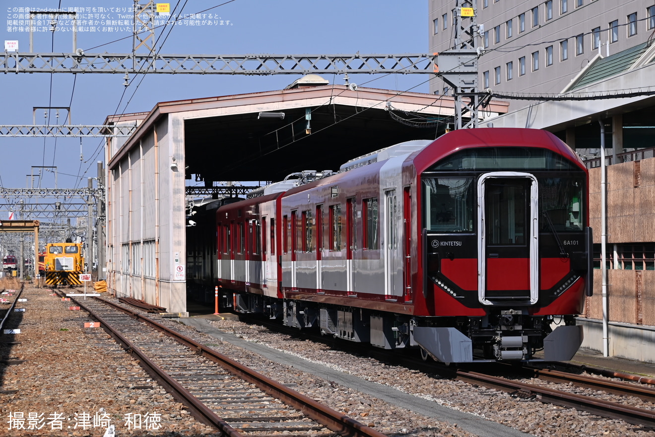 【近鉄】6A系が橿原神宮前駅にて留置の拡大写真