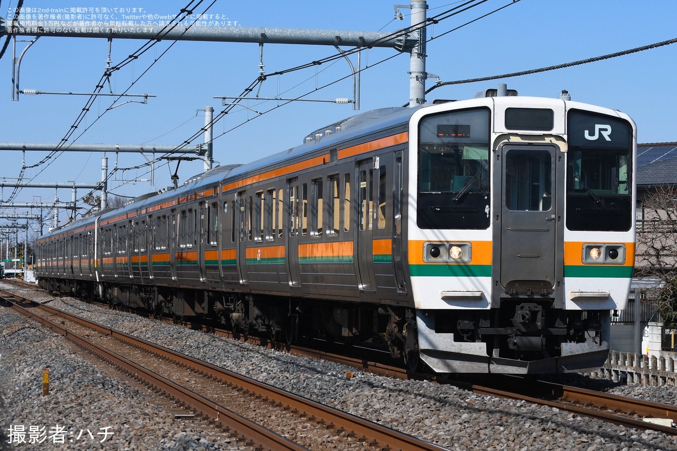 【JR東】211系3000番台C6編成大宮総合車両センター入場回送の拡大写真