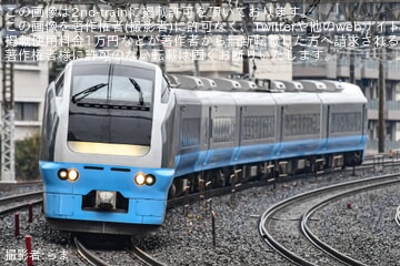 【JR東】E653系K71編成が大宮総合車両センター東大宮センターへ回送