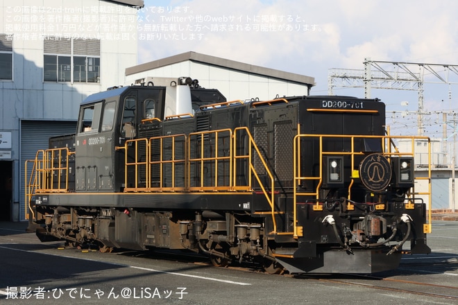 【JR九】熊本車両センター「機関車（DE10形・DD200形）」車両見学会が開催を熊本車両センターで撮影した写真