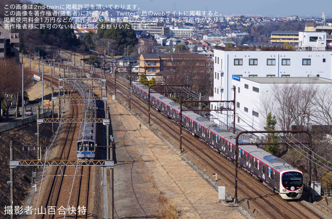 【京王】新型車両2000系の固定運用解除を京王永山～若葉台間で撮影した写真