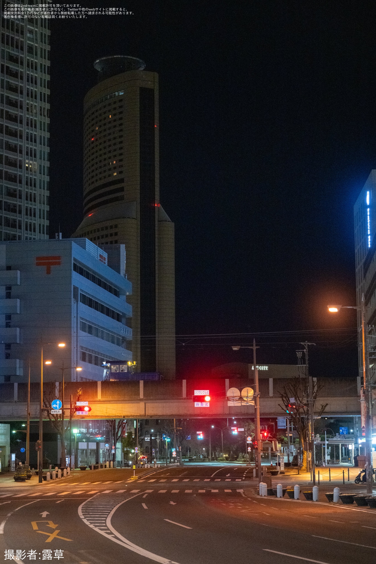 【遠鉄】TMC400NC(製造番号83)が青色の塗装に変更され初使用の拡大写真