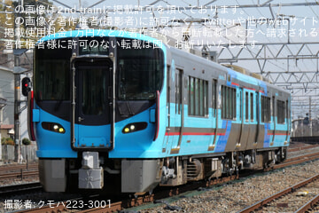 【IR】521系IR19編成吹田総合車両所本所出場試運転