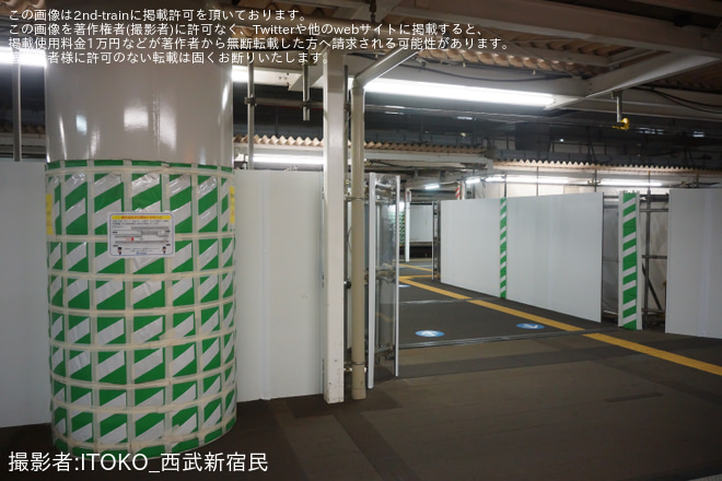 【西武】東村山駅2番線と6番線を連絡する通路が開設を東村山駅で撮影した写真