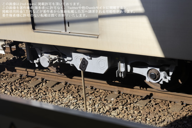 【都営】6500形6508F 志村車両検修場出場試運転を西台駅で撮影した写真