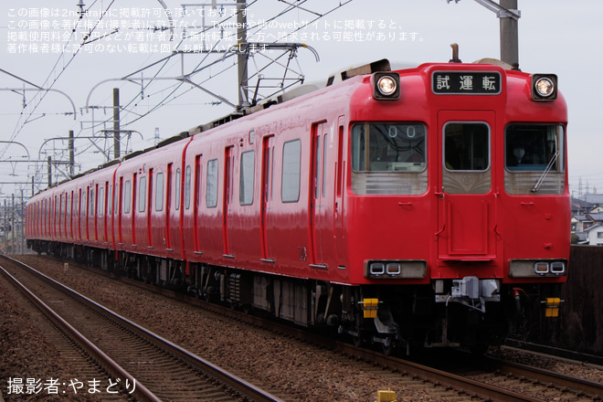 【名鉄】100系116F舞木検査場出場試運転(202602)を不明で撮影した写真