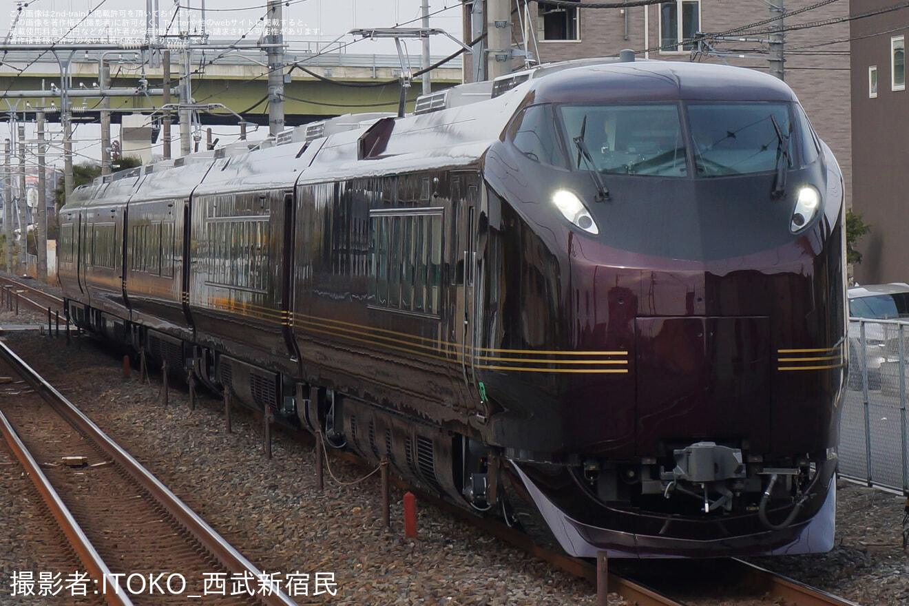 【JR東】E655系「なごみ」郡山総合車両センター出場回送の拡大写真