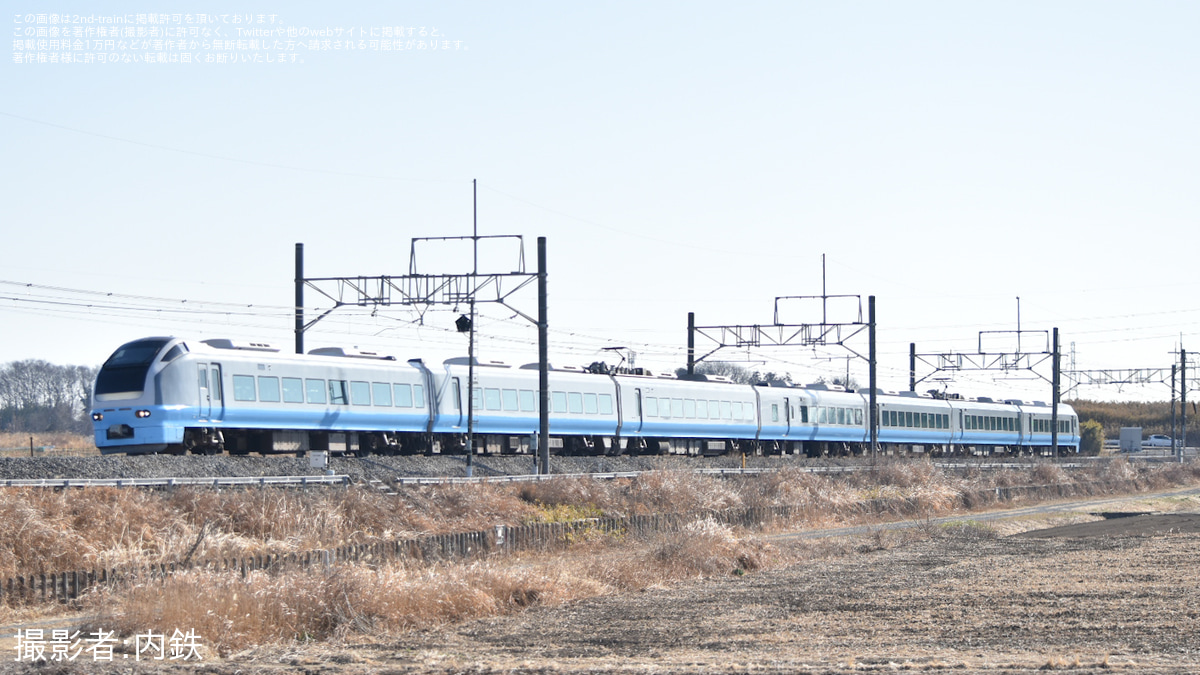 JR東】E653系K71編成を使用した臨時特急「ほくほく十日町雪まつり」を