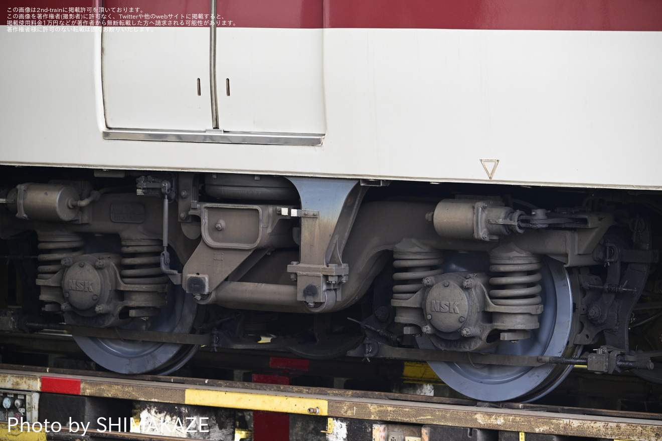 【近鉄】5200系VX04塩浜検修車庫出場試運転の拡大写真