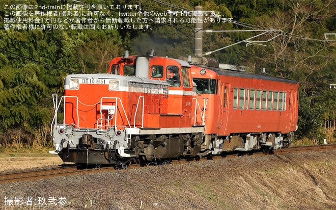 【JR西】キハ40-2006後藤総合車両所本所出場配給を不明で撮影した写真