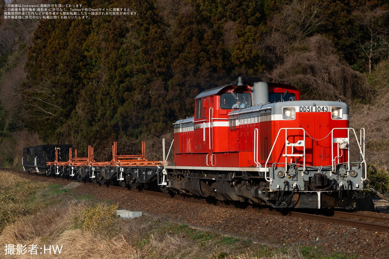 【JR西】DD51を用いた山口線での乗務員訓練の拡大写真