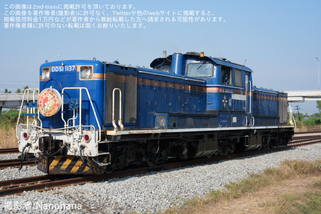 【AS】DD51-1142、DD51-1137のクラファン返礼撮影会を実施を不明で撮影した写真