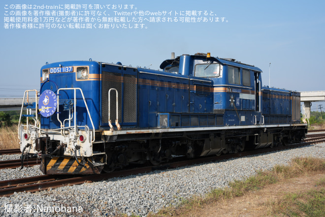【AS】DD51-1142、DD51-1137のクラファン返礼撮影会を実施を不明で撮影した写真