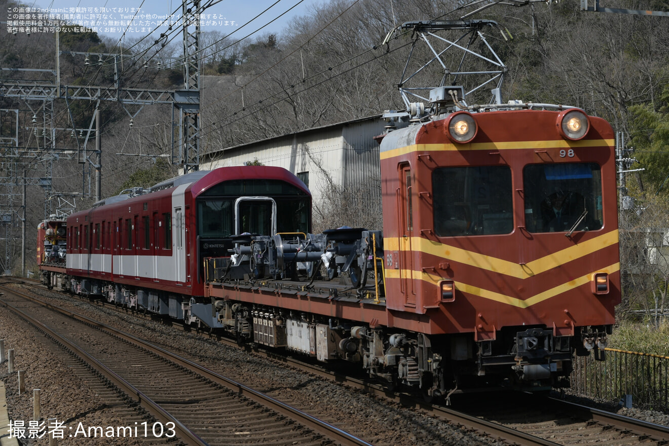 【近鉄】6A系6A02 五位堂入場回送の拡大写真