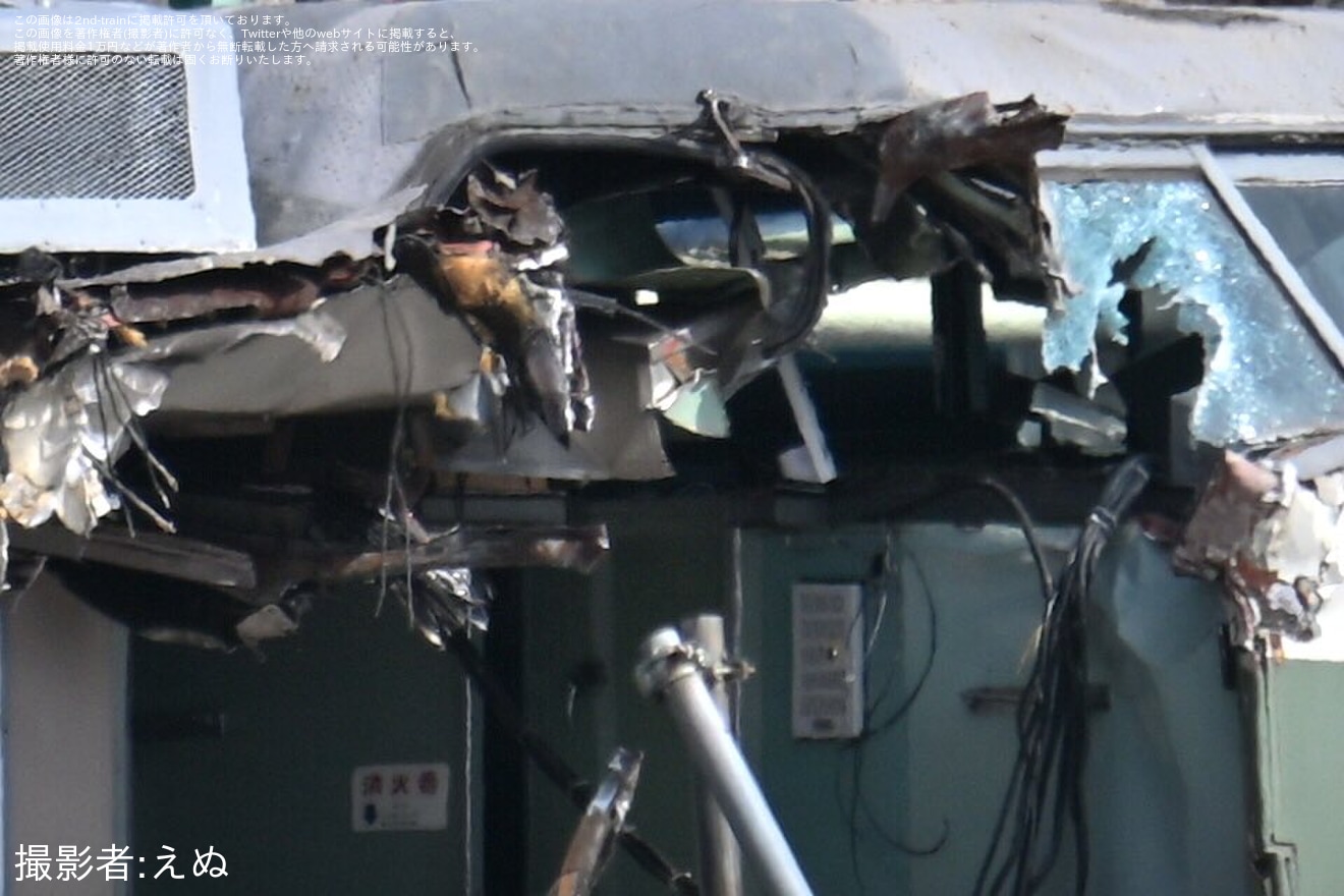 【JR東】189系N102編成のクハ189-9が解体され189系(あさま色)が横川以外から消滅の拡大写真