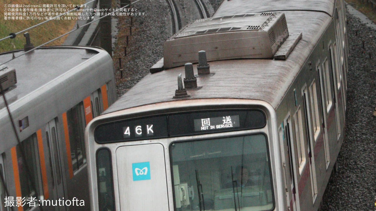 メトロ】8000系8109Fが臨時回送 |2nd-train鉄道ニュース