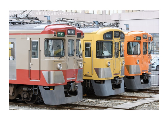 【近江】200形204F(元西武2419F・赤電塗装)が構内 試運転を実施 