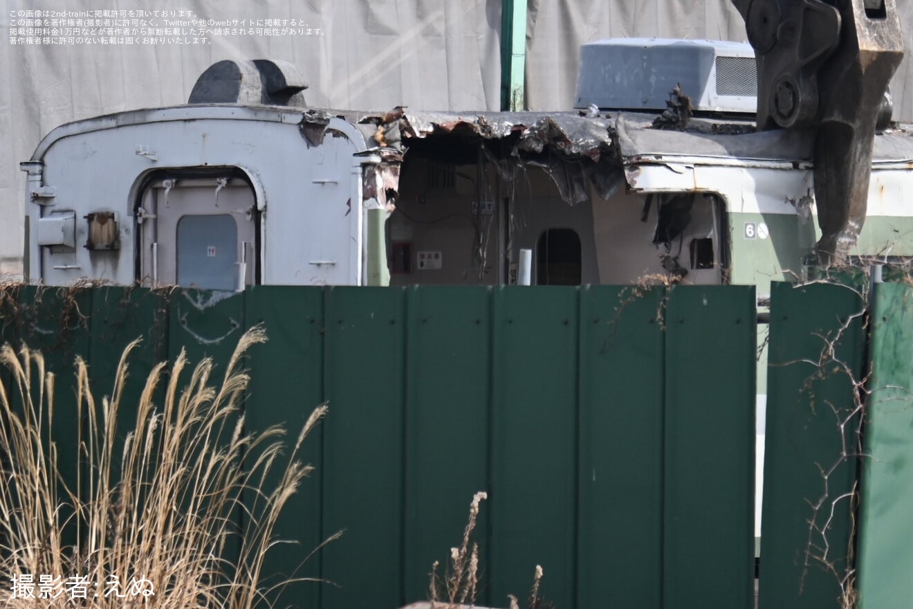 【JR東】189系N102編成のクハ189-9が解体され189系(あさま色)が横川以外から消滅の拡大写真