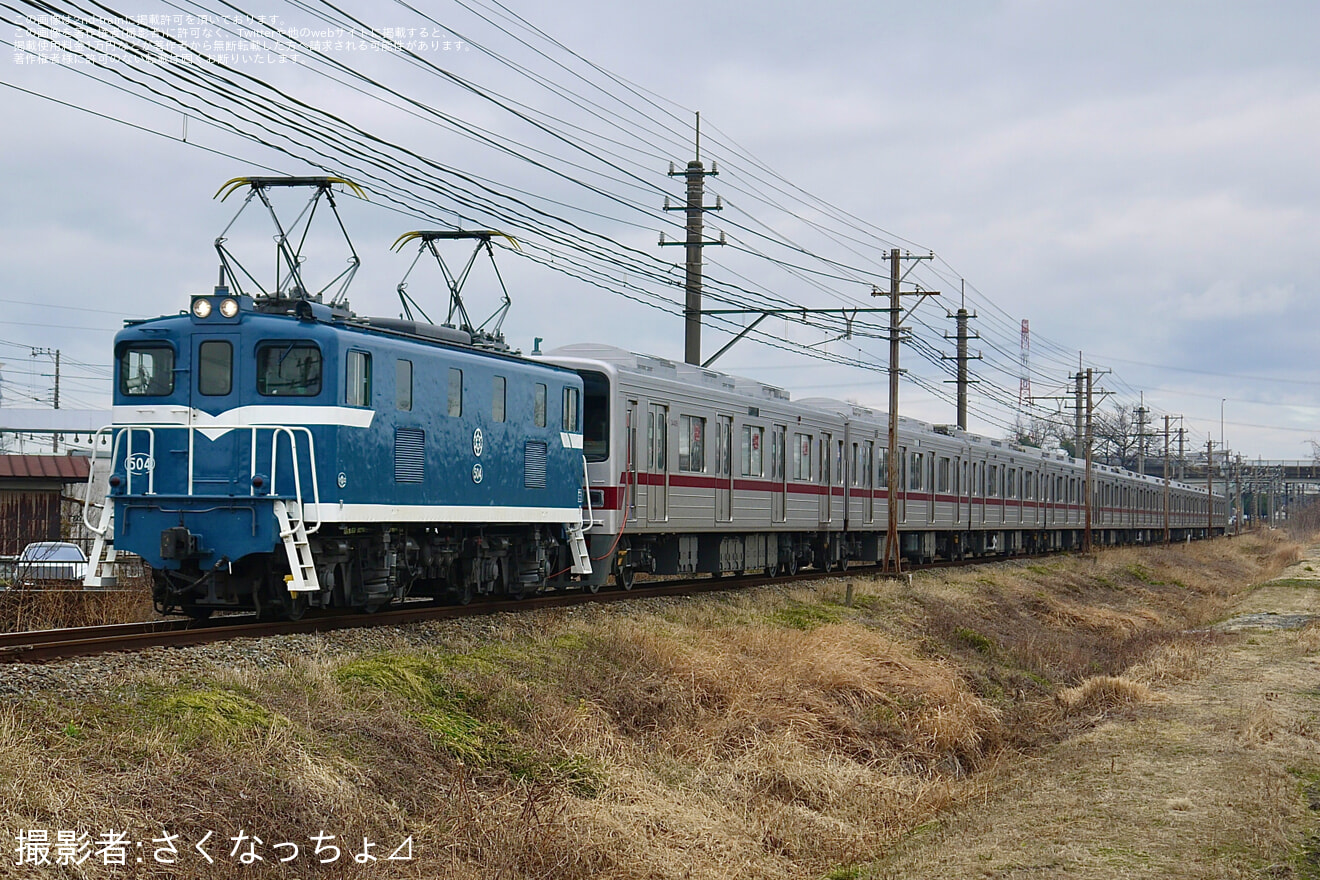 【東武】30000系31609F+31409F南栗橋工場出場回送の拡大写真