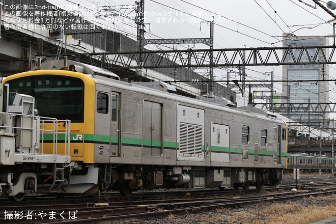 【JR東】GV‐E197系TS01編成郡山総合車両センター入場回送を不明で撮影した写真