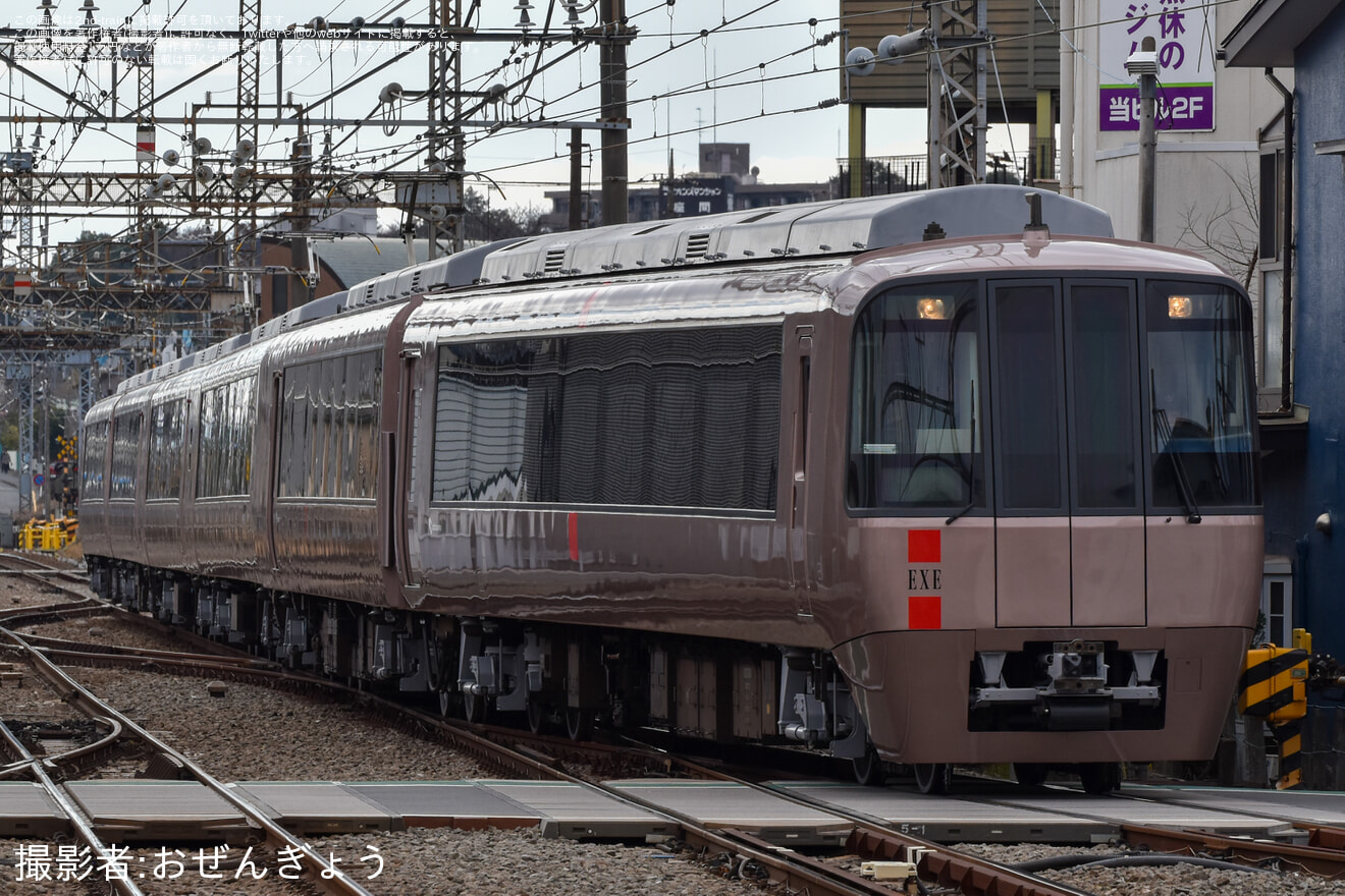 【小田急】30000形30255F(30255×6)全般検査明け試運転の拡大写真