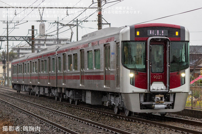 【西鉄】9000形増備車9021F新製試運転（1枚目）