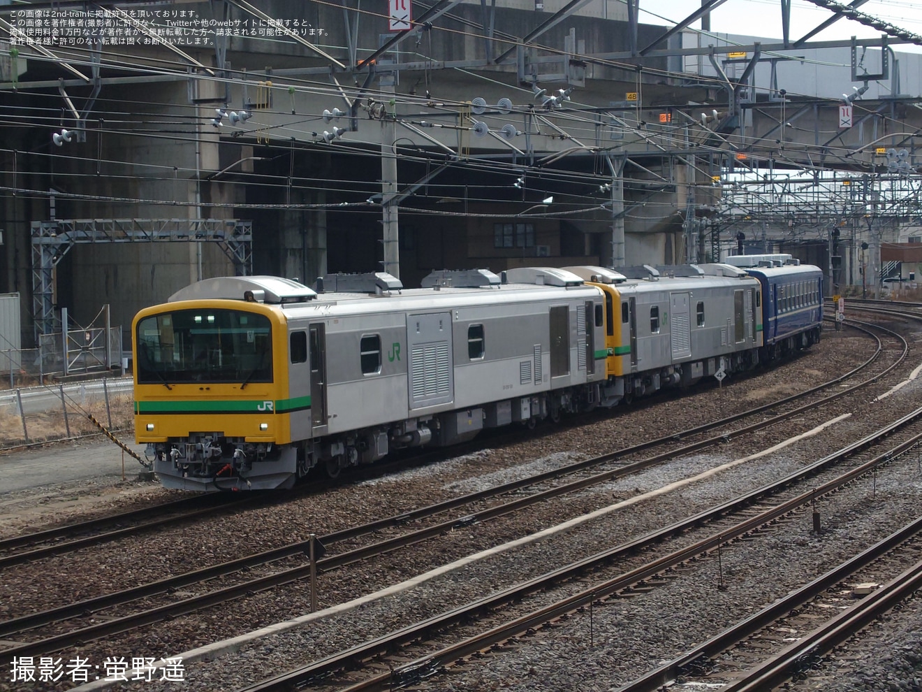 【JR東】「SL伴走車オヤ12見学会」開催の拡大写真