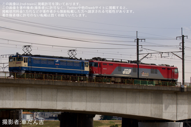 【JR貨】EH500-59 大宮車両所入場 - 梶ヶ谷タ～府中本町間にて撮影