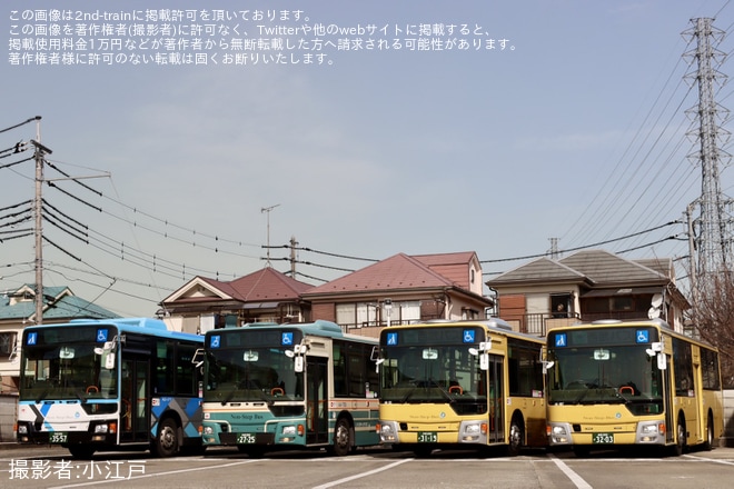 【西武】「きいろいバス×2000系撮影会 in 西武鉄道玉川上水車両基地」開催 - 玉川上水車両基地にて撮影