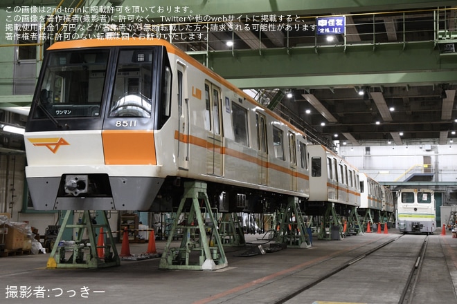 【大阪メトロ】「車両撮影会―鶴見検車場―」を開催を鶴見検車場で撮影した写真