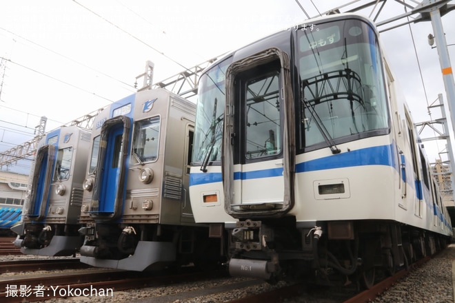 【南海】光明池車庫「写真撮影会」開催 - 光明池車庫にて撮影