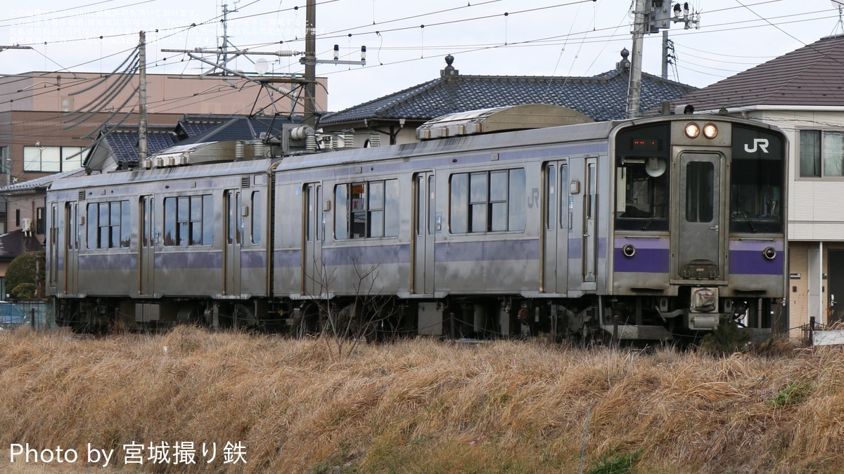 JR東】701系1014編成郡山総合車両センター入場回送 |2nd-train鉄道ニュース