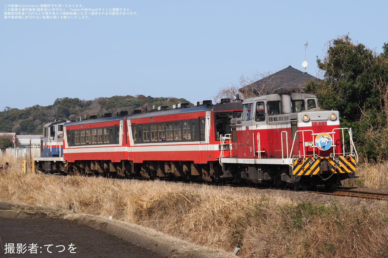 【鹿臨】「DL急行『大洗エメラルド号』神栖・奥野谷浜行き」ツアーが催行の拡大写真